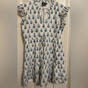 Madison Mathews (Tuckernuck) Floral Dress Sz XL